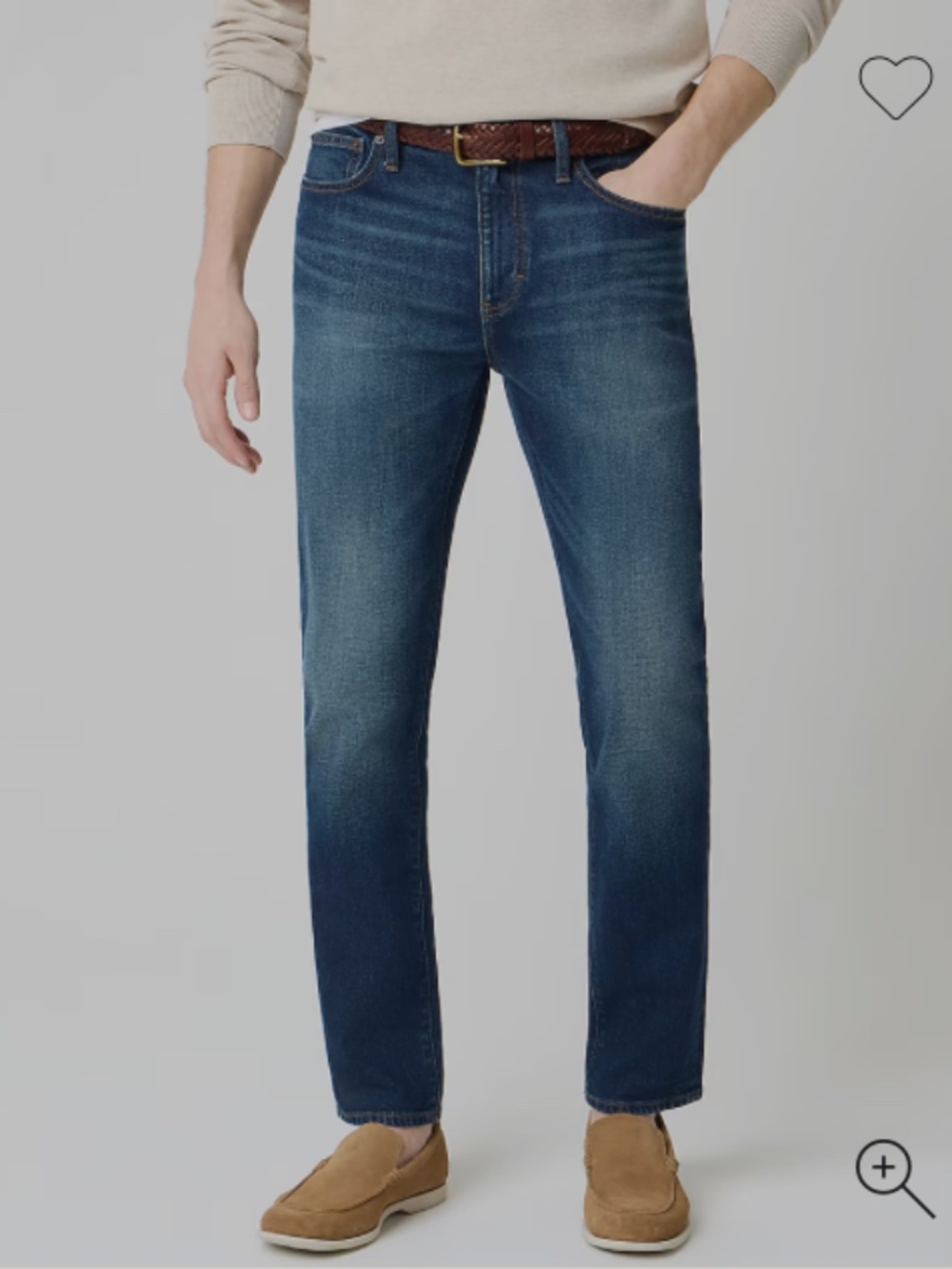 J. Crew Athletic slim-fit jean in signature flex • size 32x32 • NWT • AZ885